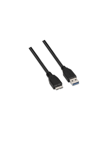 AISENS A105-0043 cable USB USB 3.2 Gen 1 (3.1 Gen 1) 1 m USB A Micro-USB B Negro