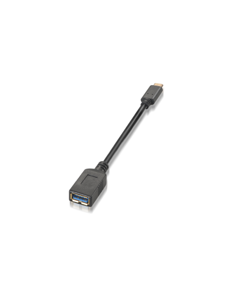AISENS A107-0062 cable USB USB 3.2 Gen 1 (3.1 Gen 1) 0,15 m USB C USB A Negro