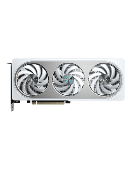 GIGABYTE GeForce RTX 5060 Ti AERO OC 8G Tarjeta Gráfica – 8 GB GDDR7, 128 bits, PCI-E 5.0, 2647 MHz Frecuencia del núcleo, 3 x D