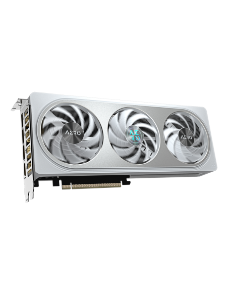 GIGABYTE GeForce RTX 5060 Ti AERO OC 8G Tarjeta Gráfica – 8 GB GDDR7, 128 bits, PCI-E 5.0, 2647 MHz Frecuencia del núcleo, 3 x D