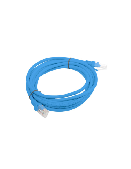 Lanberg PCU6-10CC-0300-B cable de red Azul 3 m Cat6 U/UTP (UTP)