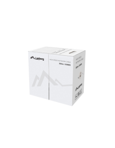 Lanberg LCU5-12CU-0305-S cable de red Gris 305 m Cat5e U/UTP (UTP)