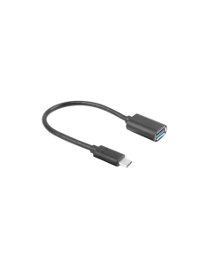 AISENS A107-0062 cable USB USB 3.2 Gen 1 (3.1 Gen 1) 0,15 m USB C USB A Negro