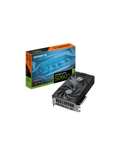 GIGABYTE GeForce RTX 5060 Ti EAGLE OC 8G Tarjeta Gráfica – 8 GB GDDR7, 128 bits, PCI-E 5.0, 2617 MHz Frecuencia del núcleo, 3 x  2