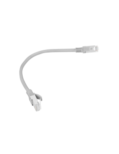 Lanberg PCU6-10CC-0025-S cable de red Gris 0,25 m Cat6 U/UTP (UTP)