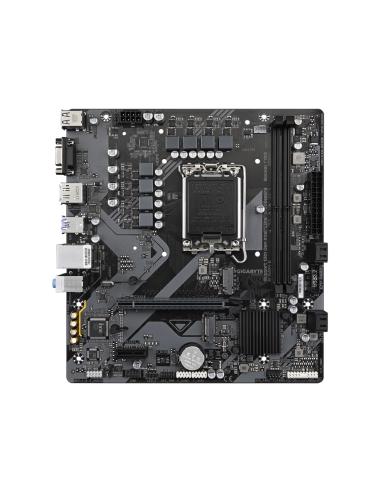 GIGABYTE B760M E placa base Intel B760 LGA 1700 micro ATX