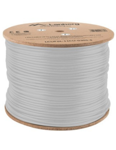 Lanberg LCUF6L-11CU-0305-S cable de red Gris 305 m Cat6a U/FTP (STP)