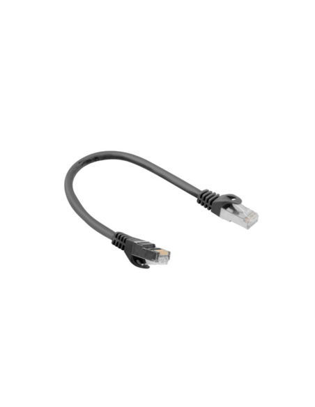 Lanberg PCF6-10CC-0025-BK cable de red Negro 0,25 m Cat6 F/UTP (FTP)