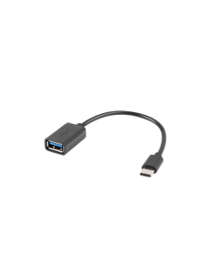 Lanberg AD-OTG-UC-01 cable USB USB 2.0 0,15 m USB A USB C Negro