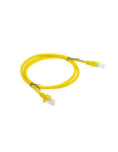 Lanberg PCU6-10CC-0100-Y cable de red Amarillo 1 m Cat6 U/UTP (UTP)
