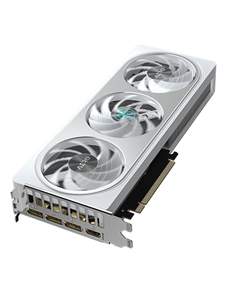 GIGABYTE GeForce RTX 5060 Ti AERO OC 8G Tarjeta Gráfica – 8 GB GDDR7, 128 bits, PCI-E 5.0, 2647 MHz Frecuencia del núcleo, 3 x D