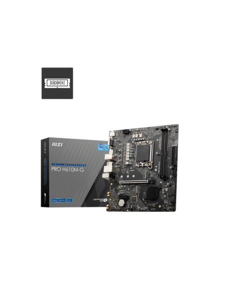 MSI PRO H610M-G placa base Intel H610 LGA 1700 micro ATX