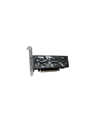 GIGABYTE GeForce RTX 5050 OC Low Profile 8G Tarjeta Gráfica - 8GB GDDR6, 128bit, PCI-E 5.0, 2587MHz Frecuencia del núcleo, 2 x D