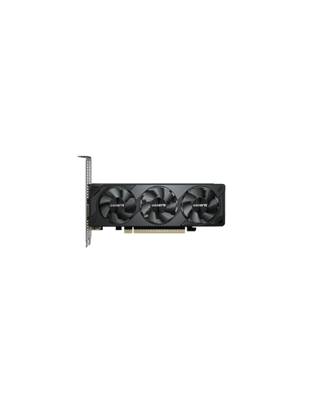 GIGABYTE GeForce RTX 5050 OC Low Profile 8G Tarjeta Gráfica - 8GB GDDR6, 128bit, PCI-E 5.0, 2587MHz Frecuencia del núcleo, 2 x D