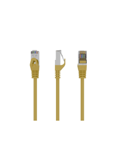 Gembird PP6-0.25M/Y cable de red Amarillo 0,25 m Cat6 F/UTP (FTP)