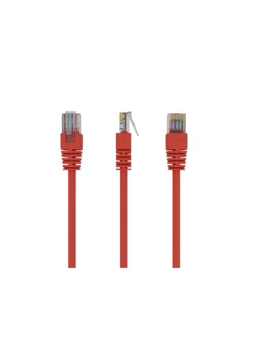Gembird Patch Cord Cat.5e UTP 0.25m cable de red Rojo 0,25 m Cat5e U/UTP (UTP)