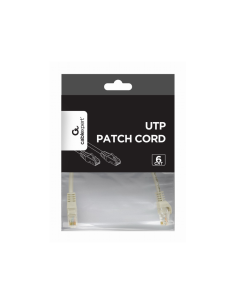 Gembird CAT6A Patchkabel Ungeschirmt 0.25m - PP6U-CU-0.25m cable de red