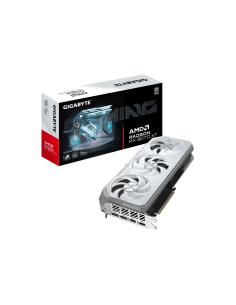 GIGABYTE Radeon RX 9070 XT GAMING OC ICE 16G Tarjeta Gráfica - 16GB GDDR6, 256bit, PCI-E 5.0, 3060 MHz Frecuencia del núcleo, 2  2