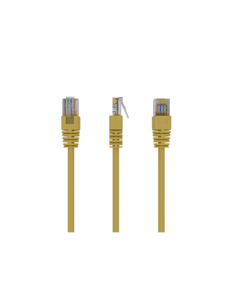 Gembird PP12-3M/Y cable de red Amarillo Cat5e U/UTP (UTP)