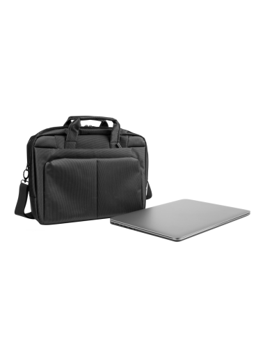 NATEC Gazelle 39,6 cm (15.6") Maletín Negro