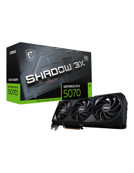 MSI GeForce RTX 5070 12G SHADOW 3X OC NVIDIA 12 GB GDDR7