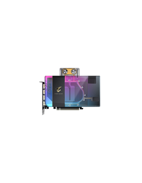 GIGABYTE AORUS GeForce RTX 5080 XTREME WATERFORCE WB 16G Tarjeta Gráfica - 16GB GDDR7, 256 bits, PCI-E 5.0, 2805MHz Core Clock, 