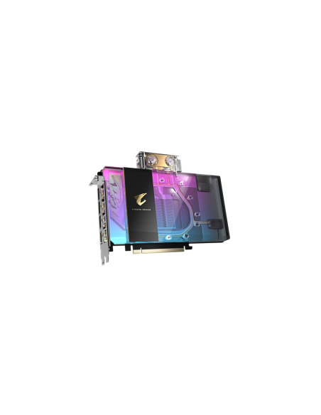 GIGABYTE AORUS GeForce RTX 5080 XTREME WATERFORCE WB 16G Tarjeta Gráfica - 16GB GDDR7, 256 bits, PCI-E 5.0, 2805MHz Core Clock, 