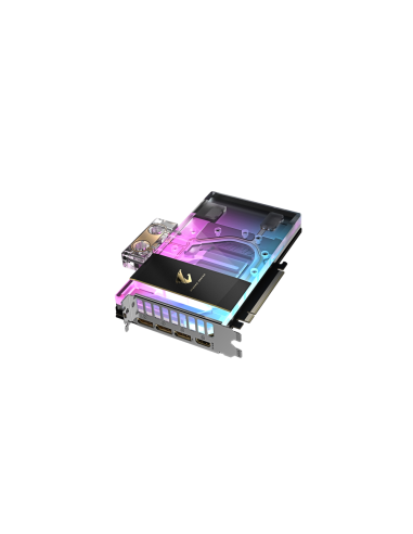 GIGABYTE AORUS GeForce RTX 5080 XTREME WATERFORCE WB 16G Tarjeta Gráfica - 16GB GDDR7, 256 bits, PCI-E 5.0, 2805MHz Core Clock, 