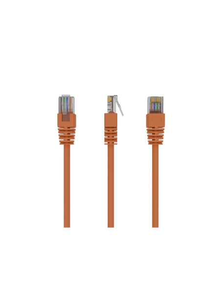 Gembird PP12-1M/O cable de red Naranja Cat5e U/UTP (UTP)