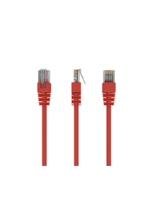 Gembird Patch Cord Cat.5e UTP 0.25m cable de red Rojo 0,25 m Cat5e U/UTP (UTP)