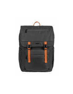 NATEC Niala Ginger Orange 39,6 cm (15.6") Mochila Negro