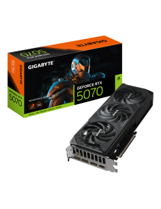 GIGABYTE GeForce RTX 5070 WINDFORCE OC SFF 12G Tarjeta Gráfica - 12GB GDDR7, 192 bits, PCI-E 5.0, 2542 MHz Core Clock, 3 x DP 2. 2