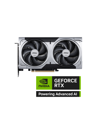 MSI VENTUS GeForce RTX 5060 TI 16G 2X OC PLUS NVIDIA 16 GB GDDR7