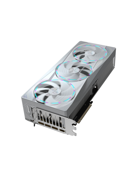 GIGABYTE AORUS GeForce RTX 5080 MASTER ICE 16G Tarjeta Gráfica - 16GB GDDR7, 256 bits, PCI-E 5.0, 2805MHz Core Clock, 3 x DP 2.1