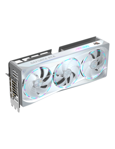 GIGABYTE AORUS GeForce RTX 5080 MASTER ICE 16G Tarjeta Gráfica - 16GB GDDR7, 256 bits, PCI-E 5.0, 2805MHz Core Clock, 3 x DP 2.1