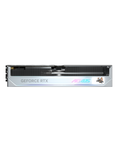 GIGABYTE AORUS GeForce RTX 5080 MASTER ICE 16G Tarjeta Gráfica - 16GB GDDR7, 256 bits, PCI-E 5.0, 2805MHz Core Clock, 3 x DP 2.1