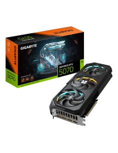 GIGABYTE GeForce RTX 5070 GAMING OC 12G Tarjeta Gráfica - 12GB GDDR7, 192 bits, PCI-E 5.0, 2625 MHz Core Clock, 3 x DP 2.1a, 1 x 2