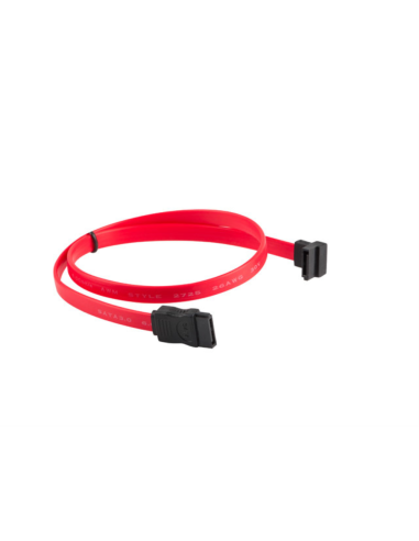 Lanberg CA-SASA-12CU-0050-R cable de SATA 0,5 m SATA 7-pin Rojo
