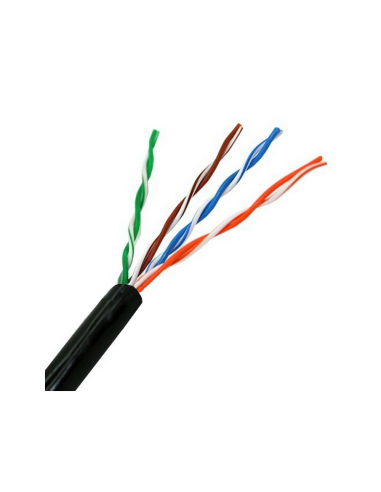AISENS A133-0212 cable de red Negro 100 m Cat5e U/UTP (UTP)