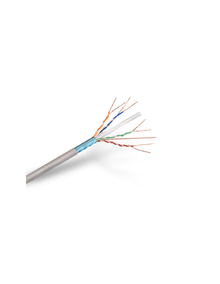 AISENS A136-0281 cable de red Gris 100 m Cat6 F/UTP (FTP)