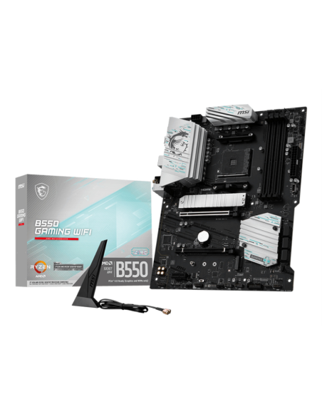MSI B550 GAMING WIFI placa base AMD B550 Zócalo AM4 ATX