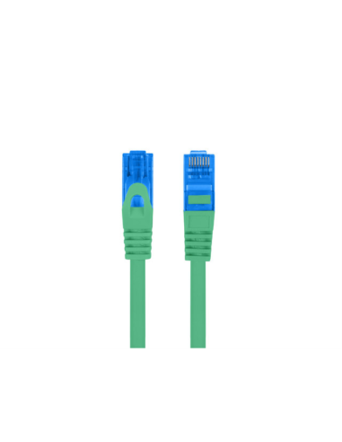 Lanberg PCF6A-10CC-1000-G cable de red Verde 10 m Cat6a S/FTP (S-STP)