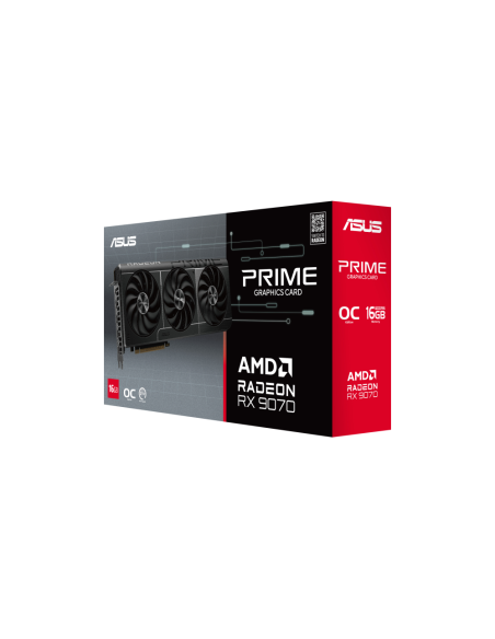 ASUS Prime -RX9070-O16G AMD Radeon RX 9070 16 GB GDDR6