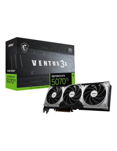 MSI GeForce RTX 5070 Ti 16G VENTUS 3X OC NVIDIA 16 GB GDDR7