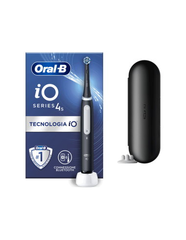Oral-B iO 4S Adulto Cepillo dental vibratorio Negro