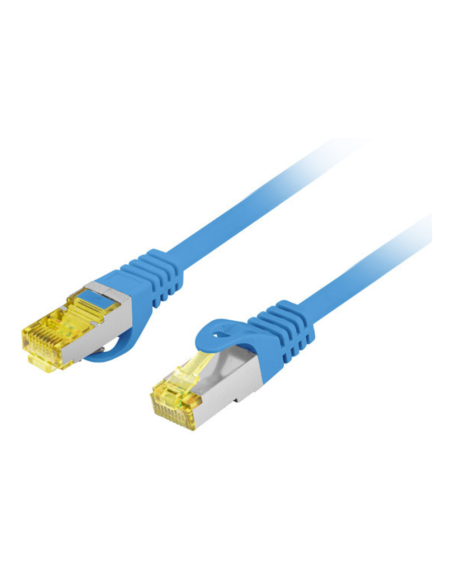 Lanberg PCF6A-10CU-0100-B cable de red Azul 1 m Cat6a S/FTP (S-STP)