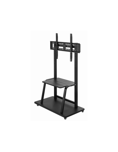 Gembird TVS-100F-01 soporte para pantalla de señalización 2,54 m (100") Negro