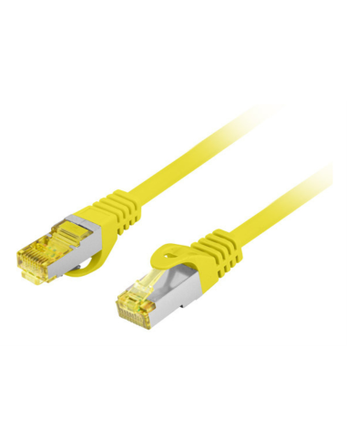 Lanberg PCF6A-10CU-0100-Y cable de red Amarillo 1 m Cat6a S/FTP (S-STP)