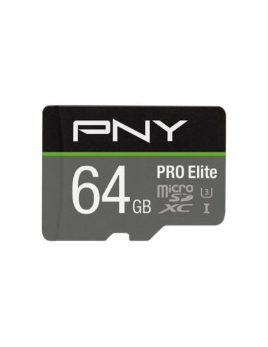 PNY PRO Elite 64 GB MicroSDXC UHS-I Clase 10