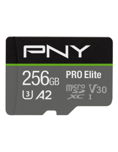 PNY Pro Elite 256 GB MicroSDXC UHS-I Clase 10